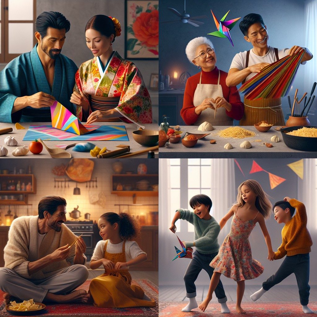 Activități familiale simple inspirate din cultura globală 4 activități copii