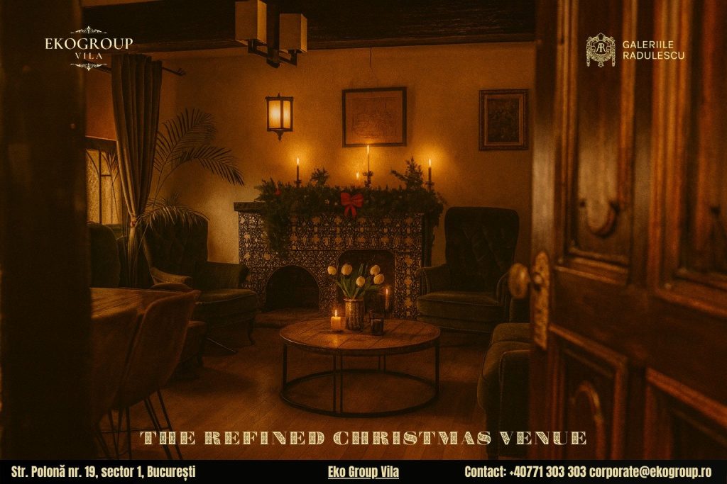 Destinații de Crăciun în București: O Eleganță Desăvârșită în Stilul Crăciunului anilor ’30 la Eko Group Vila