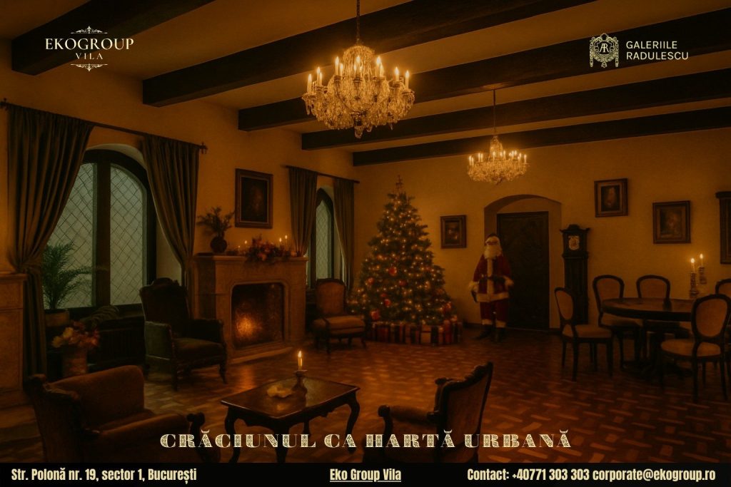 Cele mai rafinate evenimente de Crăciun București: Crăciunul anilor ’30 revine spectaculos la Eko Group Vila